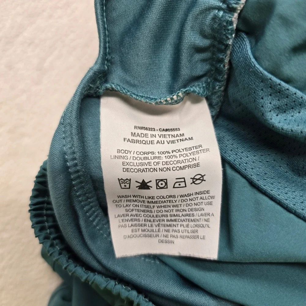 Nike‎ Dri-FIT Tempo Running Shorts Mesh Teal Green Womens XS